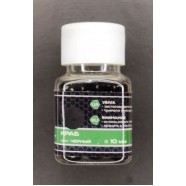 Силіконова наживка, плаваюча, в діпі, EOS, Кулька, 10мм, 25шт/уп, Краб, чорний